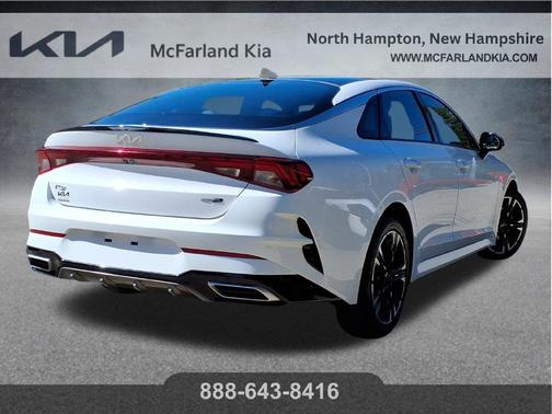 Glacial White Pearl 2022 Kia K5 GT-Line