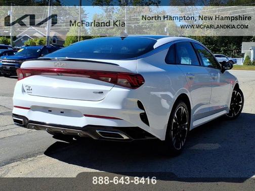 Glacial White Pearl 2022 Kia K5 GT-Line