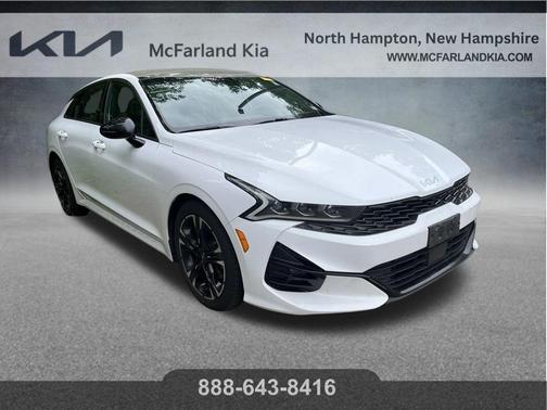 Glacial White Pearl 2022 Kia K5 GT-Line