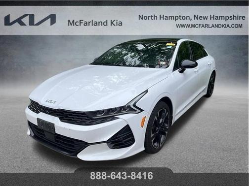 Glacial White Pearl 2022 Kia K5 GT-Line