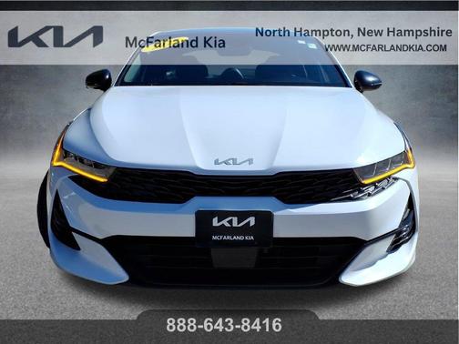 Glacial White Pearl 2022 Kia K5 GT-Line