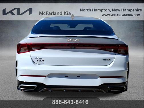 Glacial White Pearl 2022 Kia K5 GT-Line