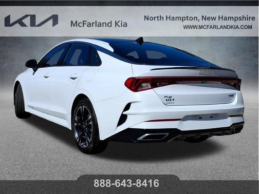 Glacial White Pearl 2022 Kia K5 GT-Line