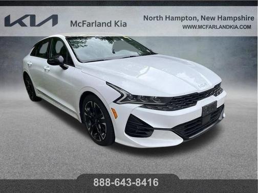 Glacial White Pearl 2022 Kia K5 GT-Line