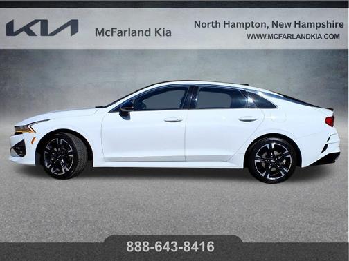 Glacial White Pearl 2022 Kia K5 GT-Line
