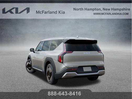 Ivory Silver 2026 Kia EV9 Wind