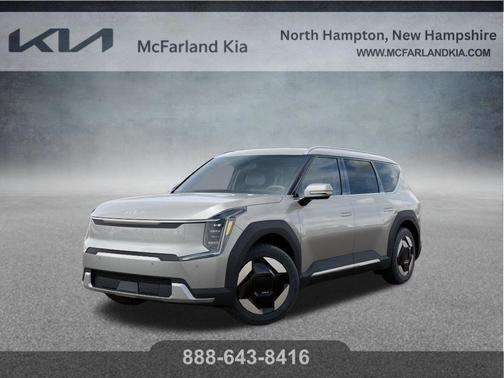 Ivory Silver 2026 Kia EV9 Wind