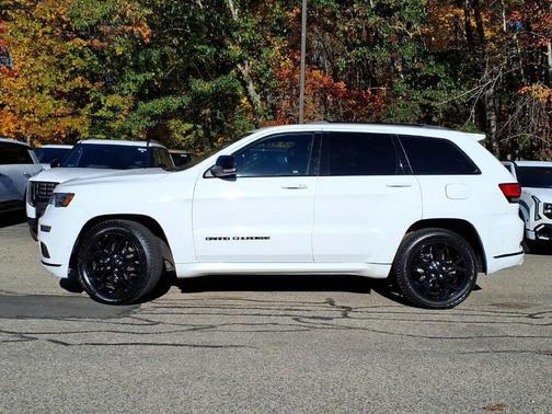 Bright White Clearcoat 2021 Jeep Grand Cherokee Limited