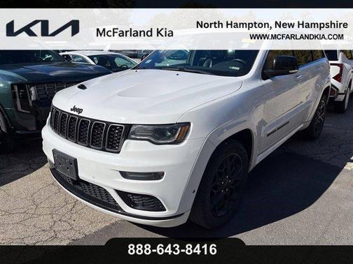 Bright White Clearcoat 2021 Jeep Grand Cherokee Limited