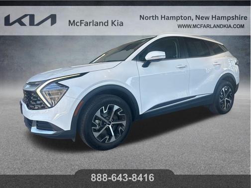 Glacial White Pearl 2024 Kia Sportage EX