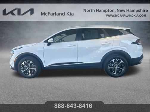 Glacial White Pearl 2024 Kia Sportage EX