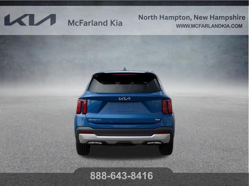 Mineral Blue 2026 Kia Sorento Hybrid EX