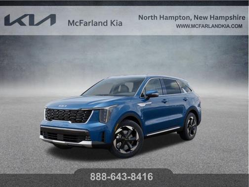 Mineral Blue 2026 Kia Sorento Hybrid EX
