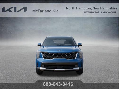Mineral Blue 2026 Kia Sorento Hybrid EX