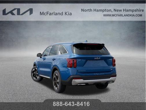 Mineral Blue 2026 Kia Sorento Hybrid EX