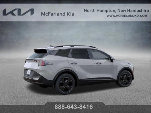 Wolf Gray 2026 Kia Sportage Hybrid X-Line