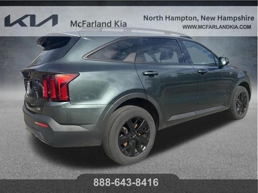 Aruba Green 2023 Kia Sorento X-Line S