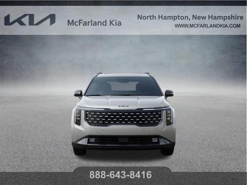 Ivory Silver 2026 Kia Carnival Hybrid SX