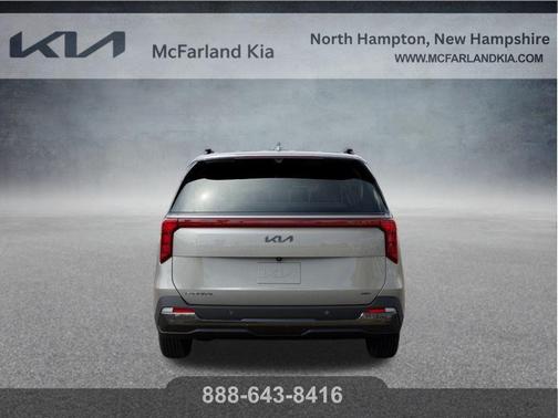 Ivory Silver 2026 Kia Carnival Hybrid SX