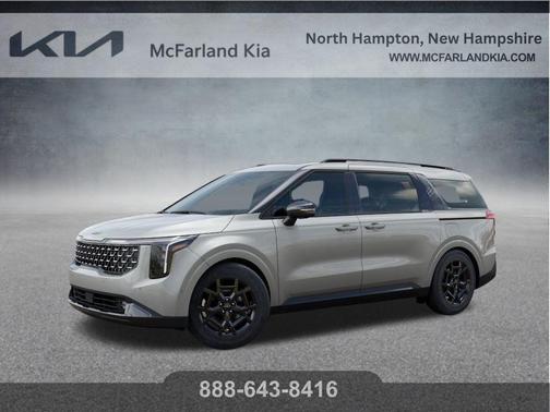 Ivory Silver 2026 Kia Carnival Hybrid SX