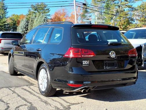 Black 2017 Volkswagen Golf SportWagen TSI S