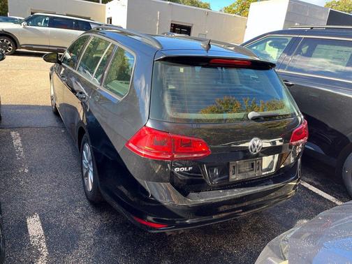 Black 2017 Volkswagen Golf SportWagen TSI S