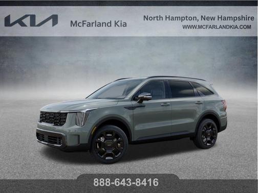 Green 2026 Kia Sorento Hybrid X-LINE SX PRESTIGE