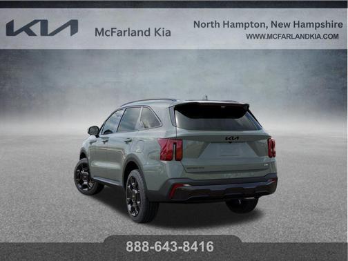 Green 2026 Kia Sorento Hybrid X-LINE SX PRESTIGE