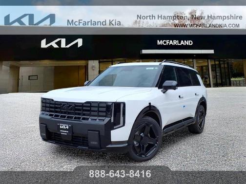 Glacial White Pearl 2027 Kia Telluride X-Line SX-Prestige