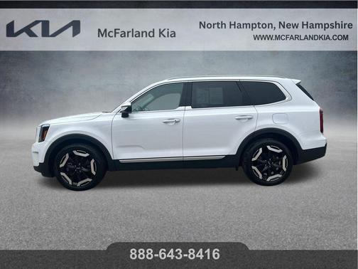 Glacial White Pearl 2025 Kia Telluride S