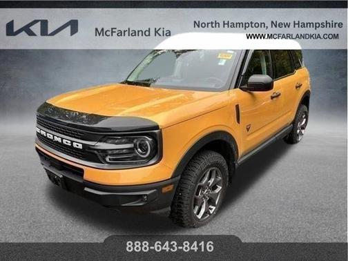 Orange Metallic 2023 Ford Bronco Sport Badlands