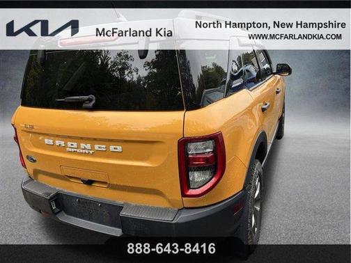 Orange Metallic 2023 Ford Bronco Sport Badlands