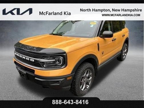 Orange Metallic 2023 Ford Bronco Sport Badlands