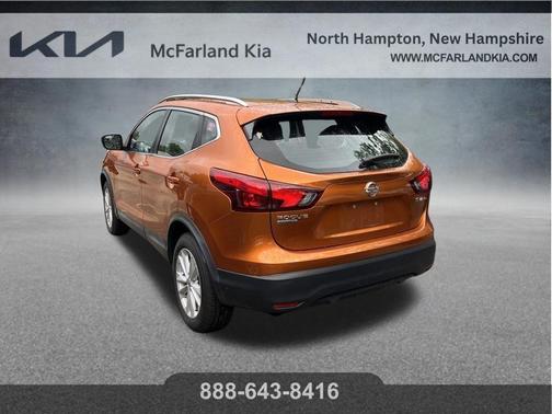 Monarch Orange 2017 Nissan Rogue Sport SV