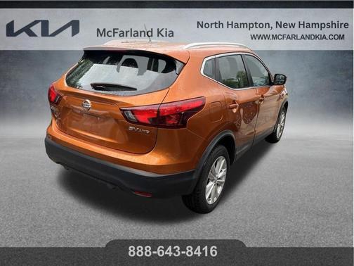 Monarch Orange 2017 Nissan Rogue Sport SV