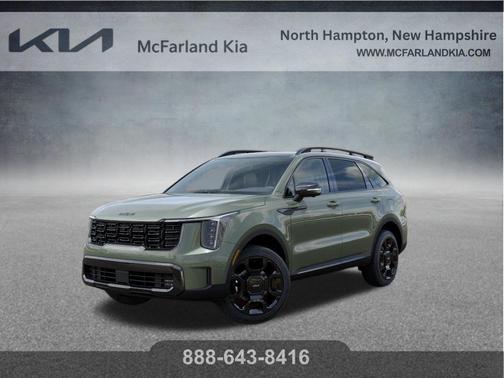 Jungle Green 2026 Kia Sorento X-Line SX
