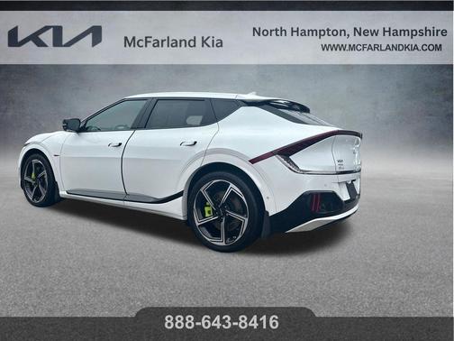 Snow White Pearl 2023 Kia EV6 GT