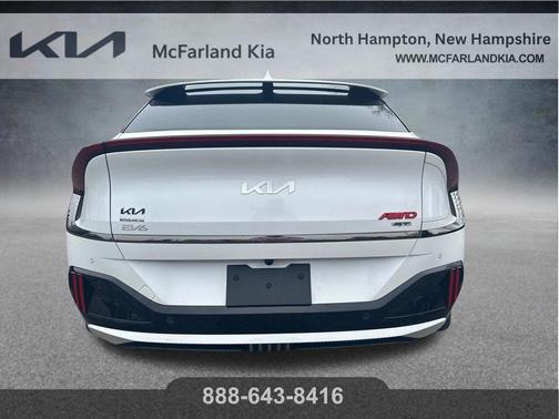 Snow White Pearl 2023 Kia EV6 GT