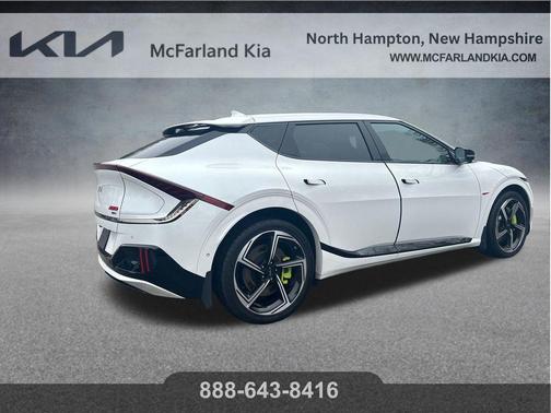 Snow White Pearl 2023 Kia EV6 GT