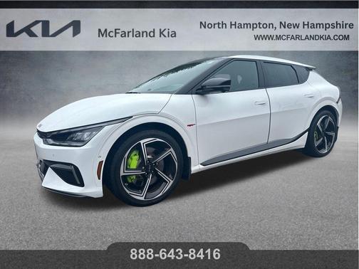Snow White Pearl 2023 Kia EV6 GT