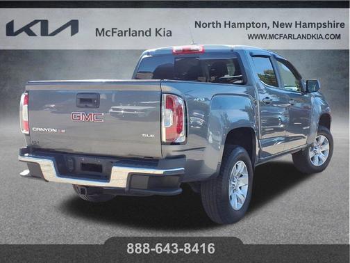 Satin Steel Metallic 2018 GMC Canyon SLE