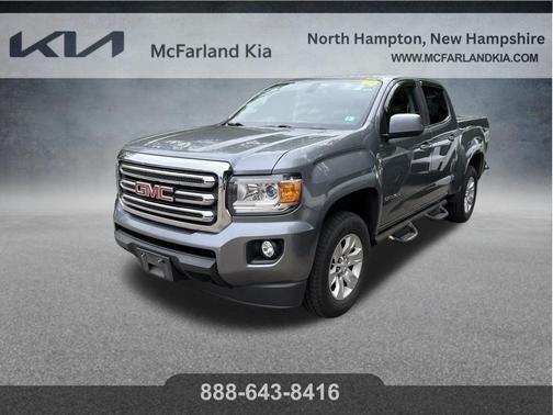 Satin Steel Metallic 2018 GMC Canyon SLE