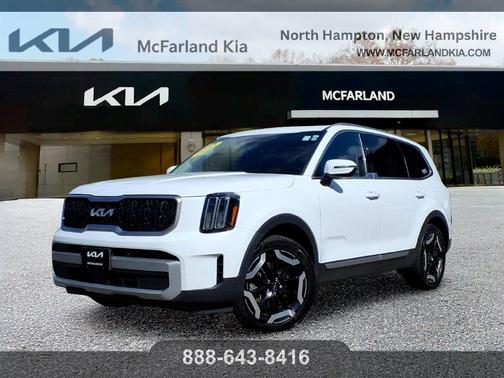 Glacial White Pearl 2023 Kia Telluride EX