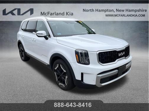 Glacial White Pearl 2023 Kia Telluride EX