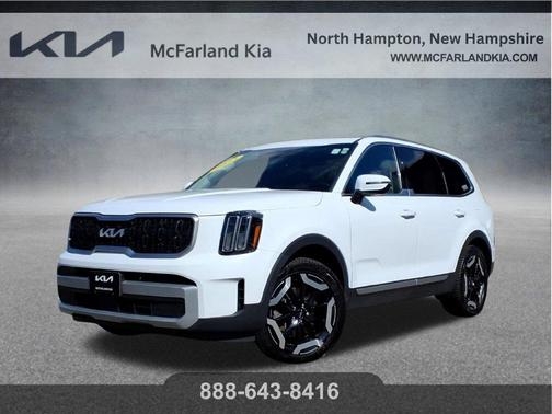 Glacial White Pearl 2023 Kia Telluride EX