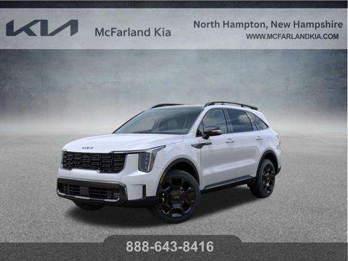 Glacial White Pearl 2026 Kia Sorento X-Line EX
