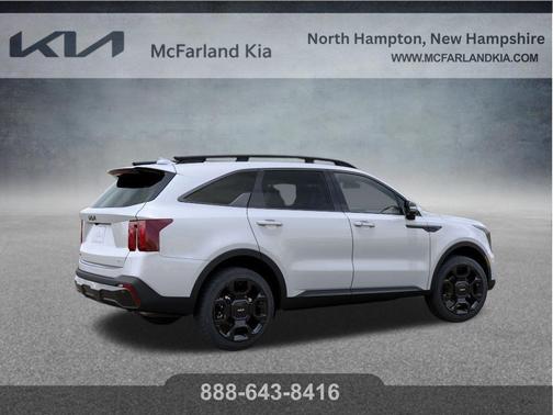 Glacial White Pearl 2026 Kia Sorento X-Line EX