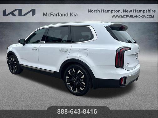 Glacial White Pearl 2024 Kia Telluride SX