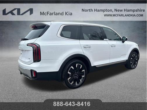 Glacial White Pearl 2024 Kia Telluride SX