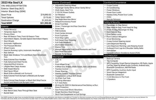 Steel Gray 2023 Kia Soul LX